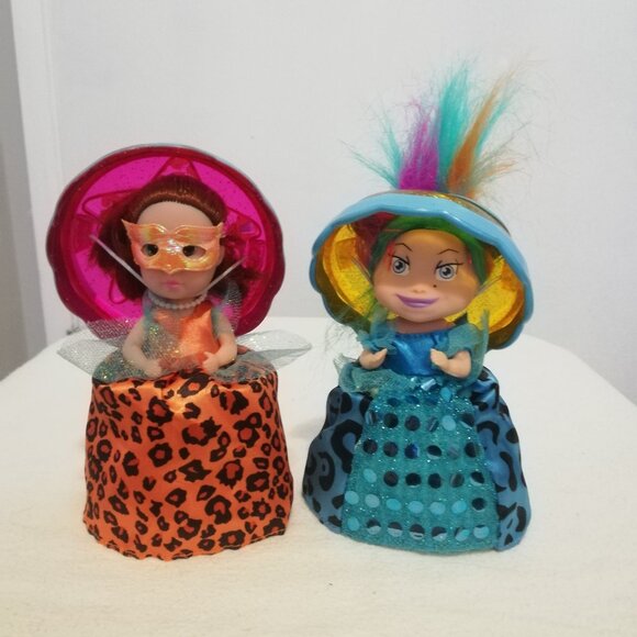 Haschel Masquerade / Troll Cupcake Doll - Lot of 2 - Picture 1 of 11